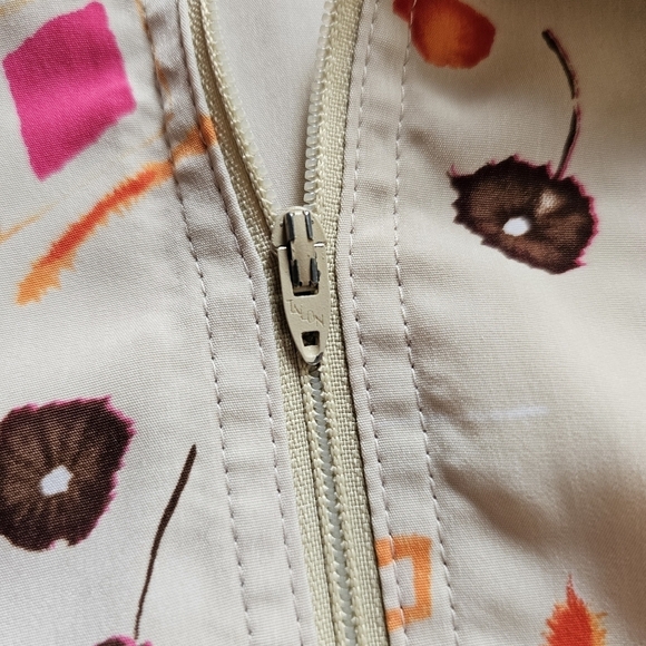 Michelle McGann by Bette & Court golf vintage 80s all over print windbreaker - Picture 3 of 6